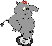 Hippo on wheel