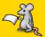 Mouse with paper