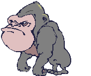 Big faced ape