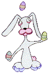 Rabbit juggles 2