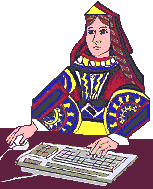 Queen on computer
