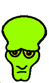 Big green head