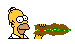 Homer eats