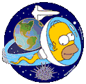 Homer in space