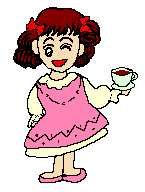 Girl with coffee