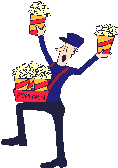 Popcorn vender