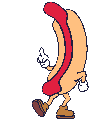 Hot dog walks