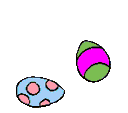 Eggs bounce