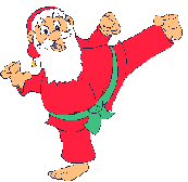 Santa karate