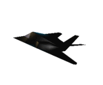 F-117 flies