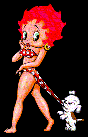 Betty boop red