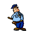 Cartoon cop