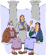 Bible scene