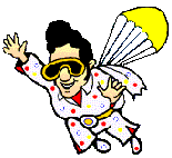 Elvis with parachute 2