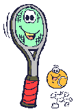 Cartoon tennis
